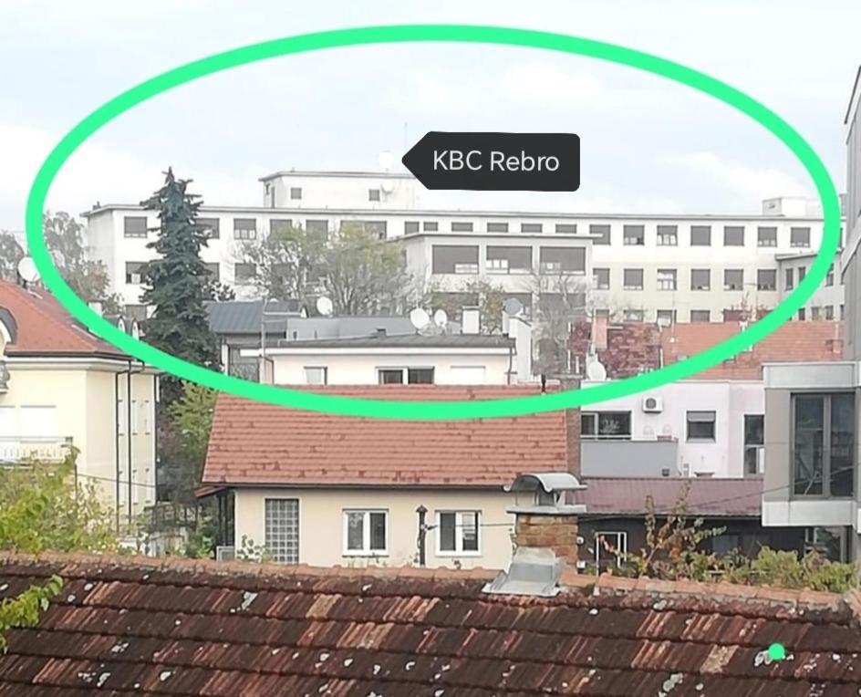 Studio Apartman Jordanovac Rebro, 300 M Od Bolnice Rebro Zagreb Eksteriør bilde